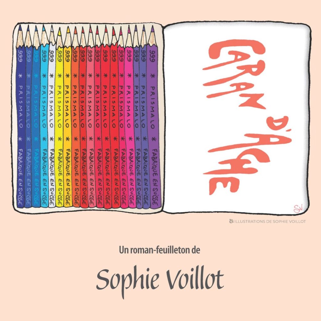 J'ai toujours aimé regarder passer le ciel, un feuilleton de Sophie Voillot à lire dans le magazine L'Itinéraire